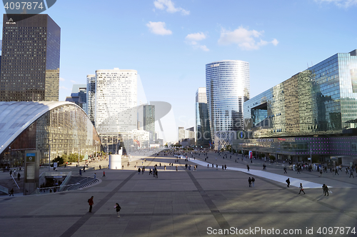 Image of La Defense business district in Paris