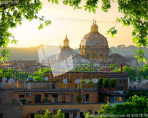 Image of Vatican and nature