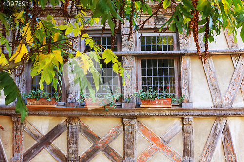 Image of Facade of fachwerk house