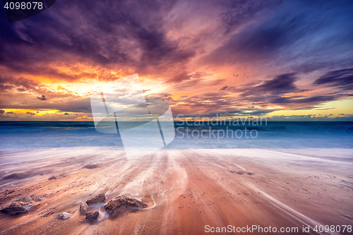 Image of Sunset at the beach