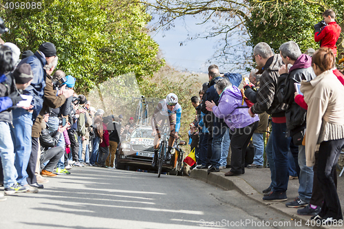 Image of The Cyclist Alexis Gougeard - Paris-Nice 2016