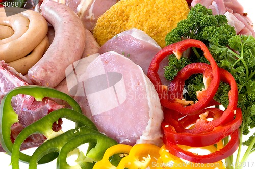 Image of Variety of fresh meat