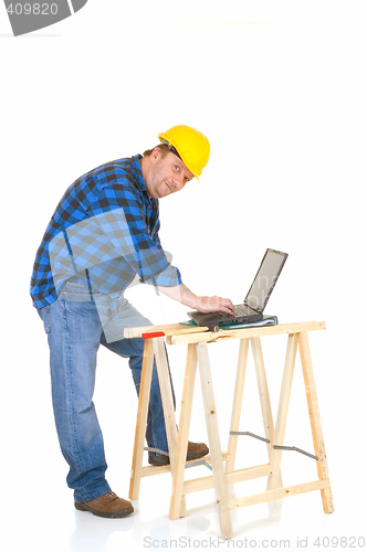 Image of Carpenter at work