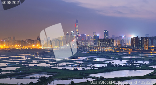 Image of Shenzhen citscape at night