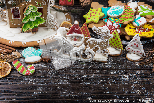 Image of Gingerbreads for new years and christmas