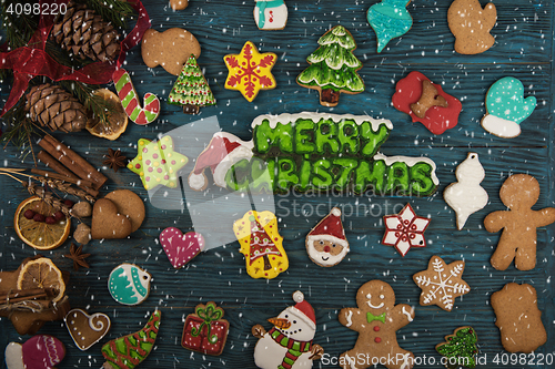 Image of Gingerbreads for new years and christmas