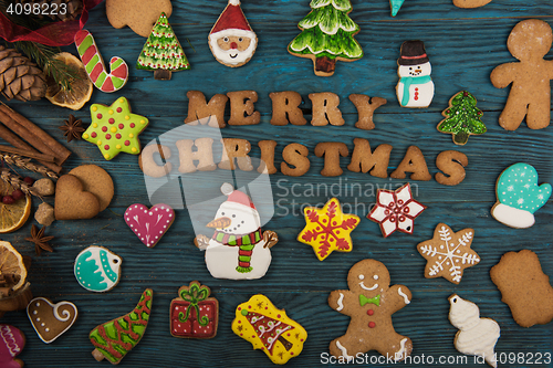 Image of Gingerbreads for new years and christmas