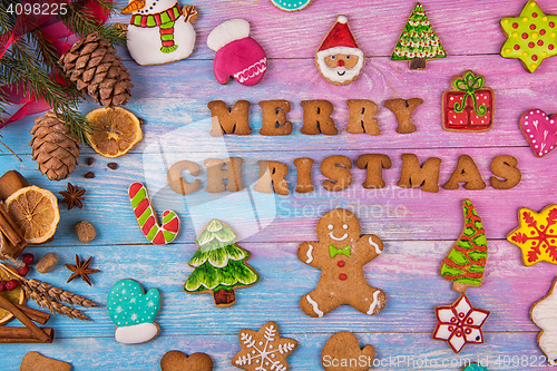 Image of Gingerbreads for new years and christmas