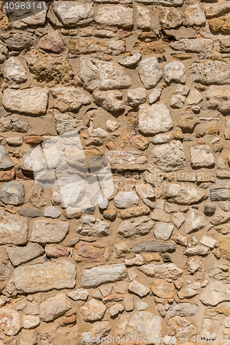 Image of Vintage Old Brick Stone Wall 