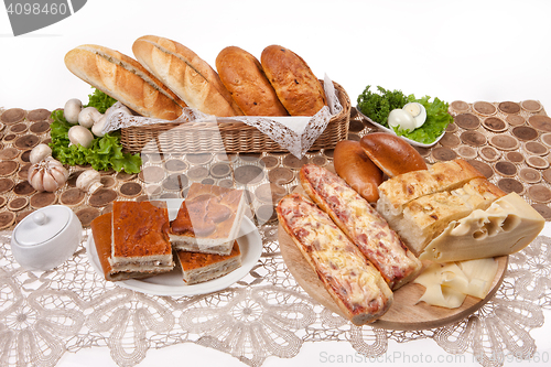 Image of Still Life With Bread And Pastry