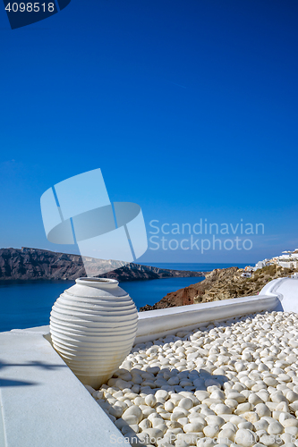 Image of Oia Santorini island Cyclades 