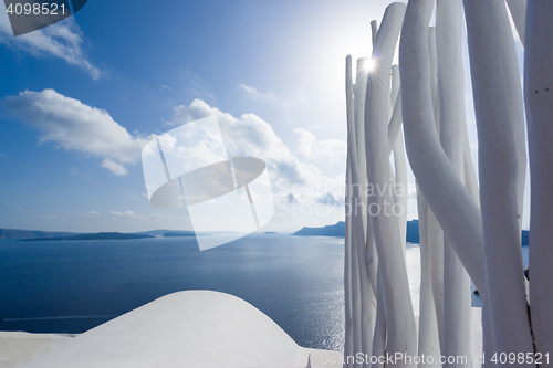 Image of Oia Santorini island Cyclades 