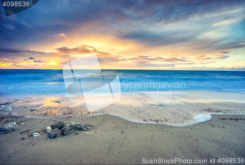 Image of Sunset at the beach