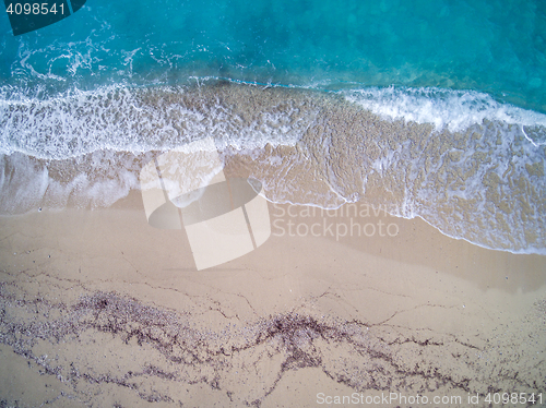 Image of View of a drone at the  Beach