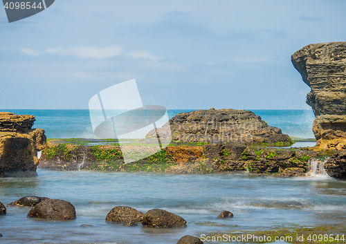 Image of The temple \"Tanah Lot\" on the island of Bali