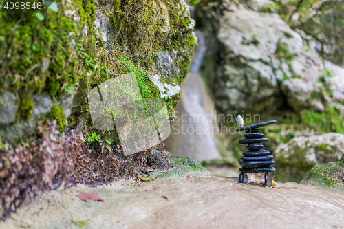 Image of Zenstones at the waterfalls