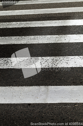 Image of road markings, close-up