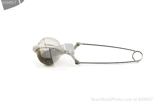 Image of Classic tea infuser isolated on white background