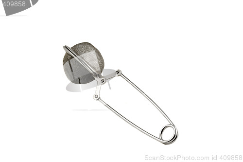 Image of Classic tea infuser isolated on white background