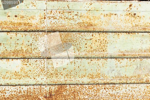 Image of rusty metal closeup