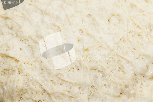 Image of dough for the pie, close-up