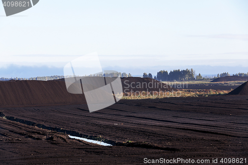 Image of extraction of peat