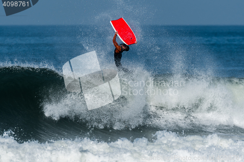 Image of Bodyboarder in action