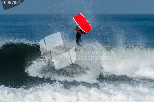 Image of Bodyboarder in action