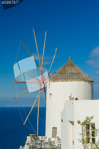 Image of Oia Santorini island Cyclades 