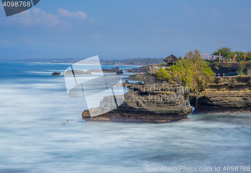 Image of The temple \"Tanah Lot\" on the island of Bali