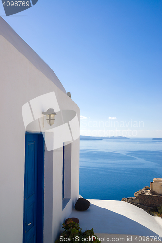 Image of Oia Santorini island Cyclades 