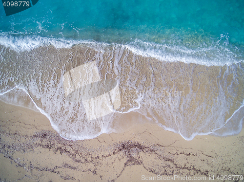 Image of View of a drone at the  Beach