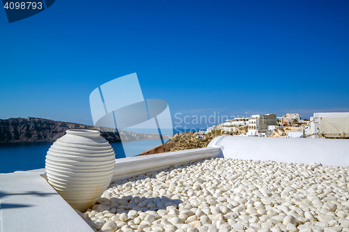 Image of Oia Santorini island Cyclades 