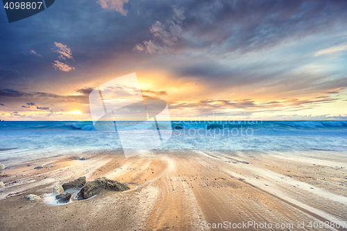 Image of Sunset at the beach