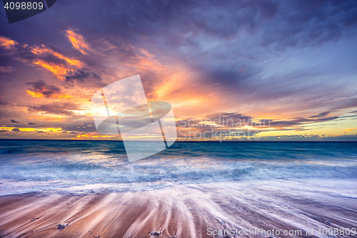 Image of Sunset at the beach