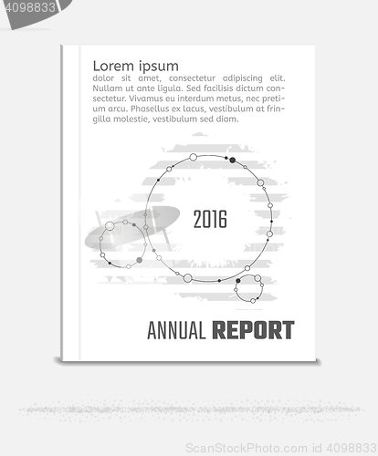 Image of annual report brochure