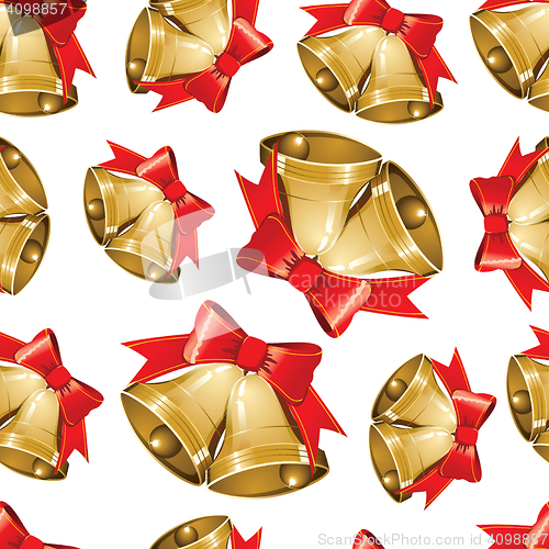 Image of Vector Christmas seamless pattern