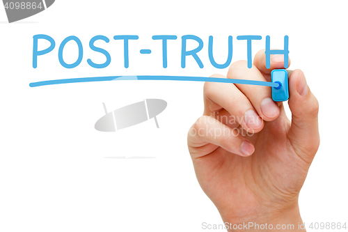 Image of Post-Truth Blue Marker
