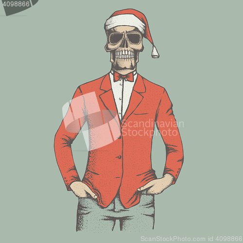 Image of Vector skull illustration