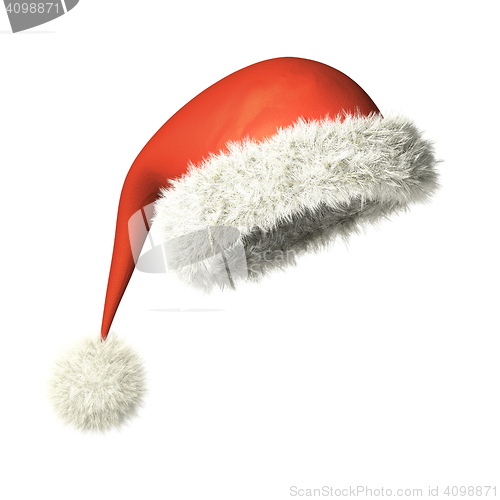 Image of red Santa Claus hat