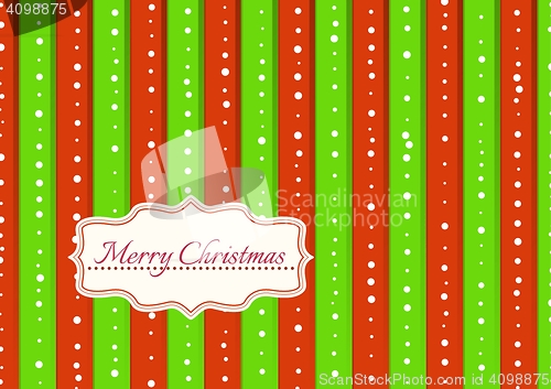 Image of christmas background with green and red stripes