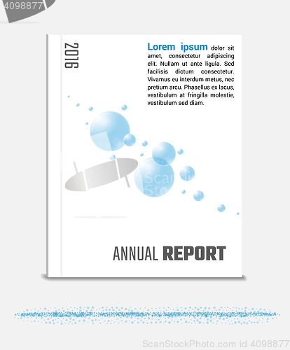 Image of annual report brochure