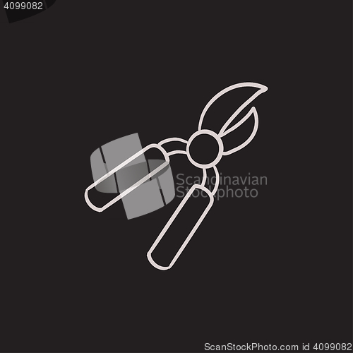 Image of Pruner sketch icon.