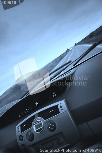 Image of Car view from interior