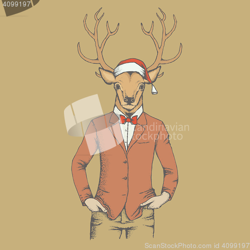 Image of Deer vector illustration