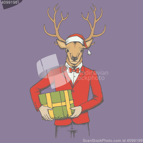 Image of Deer vector illustration