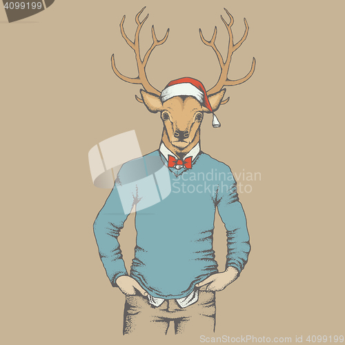 Image of Deer vector illustration