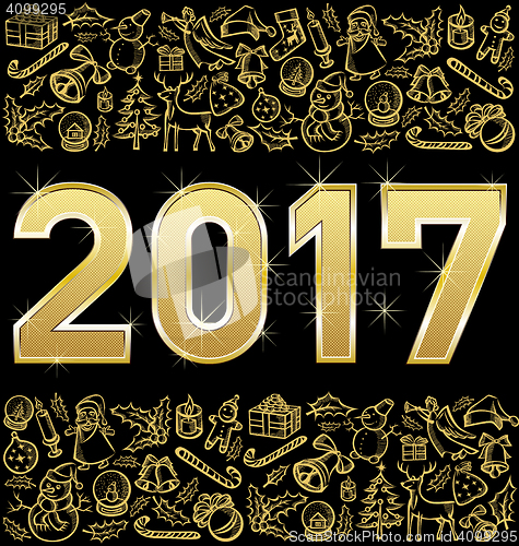 Image of Vector metallic numbers 2017