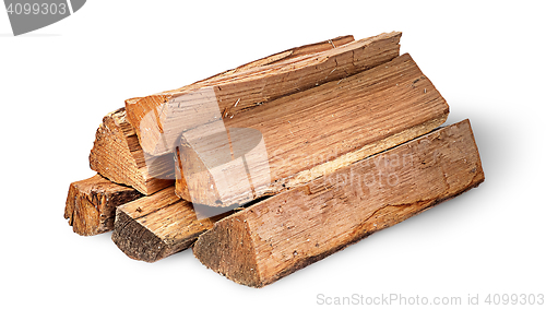 Image of Pile of firewood rotated