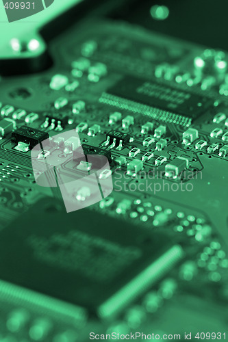 Image of Electronic circuit board